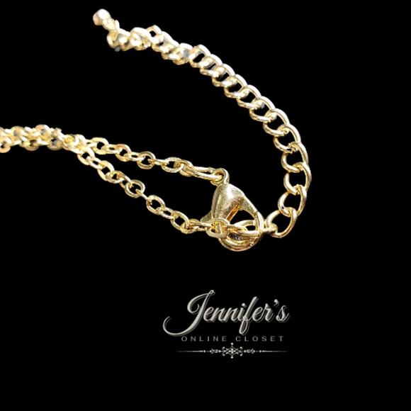 3/$25 a new day Gold & Grey Bead Tassel Pendant Necklace - Picture 11 of 13